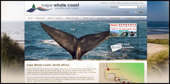 Dunes Theme - Cape Whale Coast