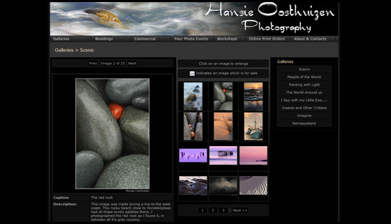 Hansie Oosthuizen Photography - Gallery view