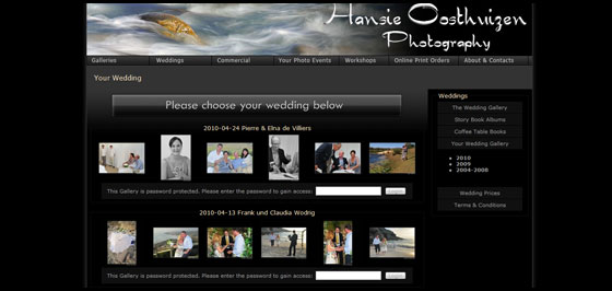 Hansie Oosthuizen Photography - Your Wedding Gallery