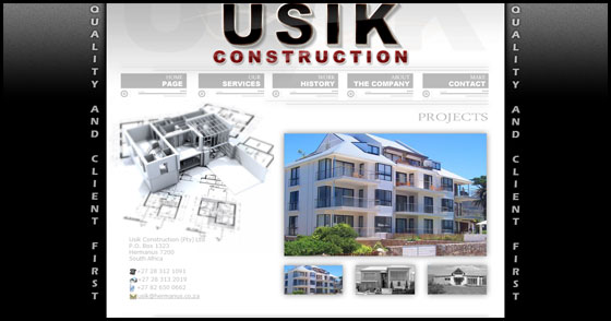 Usik Construction - Home Page
