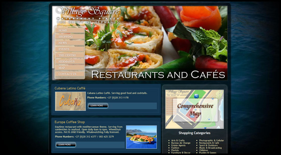 Village Square Hermanus - shop listings